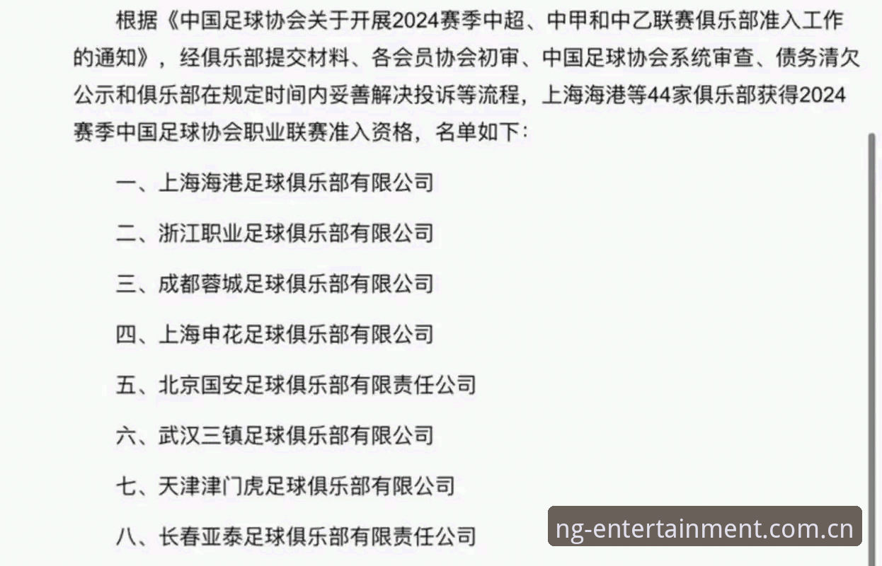足协第三批禁足名单深度解析：如何在NG体育娱乐平台掌握赛事行业动态